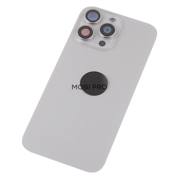 Задняя крышка для iPhone 16 Pro Max в сборе Серый - OR