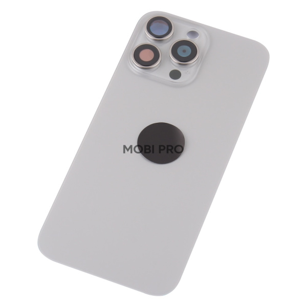 Задняя крышка для iPhone 16 Pro Max в сборе Серый - OR