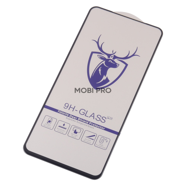 Защитное стекло "Премиум" для Xiaomi Redmi Note 11/11S 4G/12S/Poco M4 Pro 4G Черный