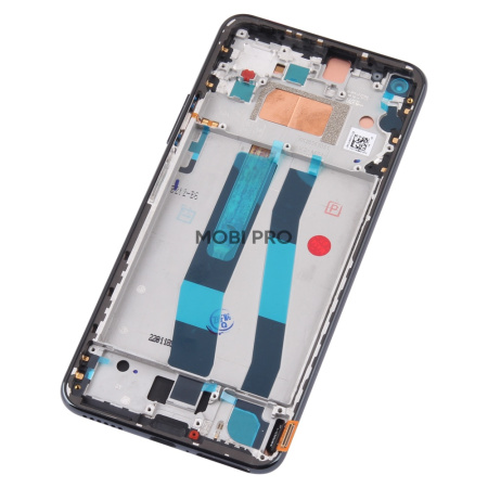 Дисплей для Xiaomi 11 Lite 5G NE/Mi 11 Lite 4G/5G (2109119DG/M2101K9AG/M2101K9G) модуль с рамкой Черный - OR