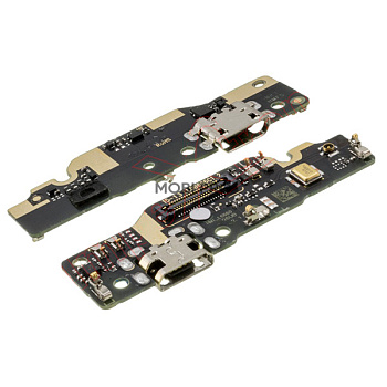 Шлейф для Xiaomi Redmi Note 6 Pro (M1806E7TH) плата системный разъем/микрофон