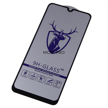 Защитное стекло "Премиум" для Samsung Galaxy A20/A30/A30s/A50/M21/M30s/M31 (A205F/A305F/A307F/A505F/M215F/M307F/M315F) Черный