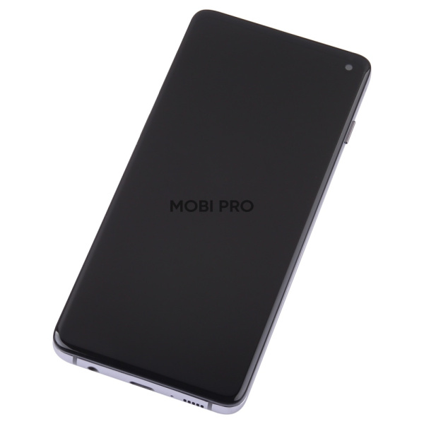 Дисплей для Samsung Galaxy S10 (G973F) модуль с рамкой Черный - (In-Cell)