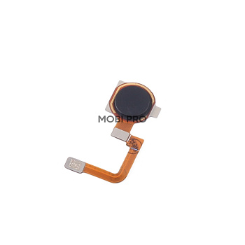 Шлейф для Realme C21Y/C25Y (RMX3263/RMX3269) сканер отпечатка пальцев Черный