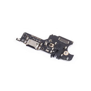 Шлейф для Realme Narzo 30A (RMX3171) плата на системный разъем/разъем гарнитуры/микрофон