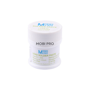 Паста паяльная MaAnt MY-58A (50 г, низкотемпературная 158°C, бессвинцовая)