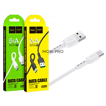 Кабель USB - Type-C Hoco X33 (5A) Белый