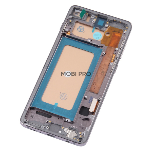 Дисплей для Samsung Galaxy S10+ (G975F) модуль с рамкой Черный - (In-Cell)