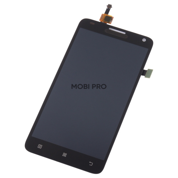 Дисплей для Lenovo S580 в сборе с тачскрином Черный - Оптима