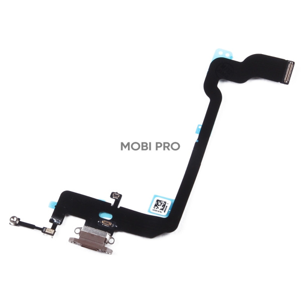 Шлейф для iPhone Xs (A2097/A1920) на системный разъем/микрофон Золото