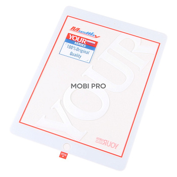 Стекло для переклейки MUSTTBY iPad Pro 9.7 в сборе с OCA 100% Белый