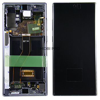 Дисплей для Samsung Galaxy Note 10+ (N975F) модуль с рамкой Черный - OR (SP)