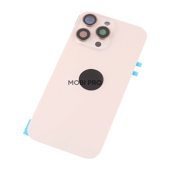 Задняя крышка для iPhone 16 Pro Max в сборе Бежевый - OR