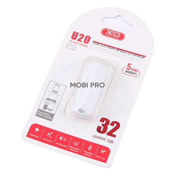 USB-флеш (USB 2.0) 32GB XO U20 Белый