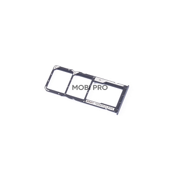 Держатель SIM для Xiaomi Redmi Note 10S (M2101K7BNY) Черный