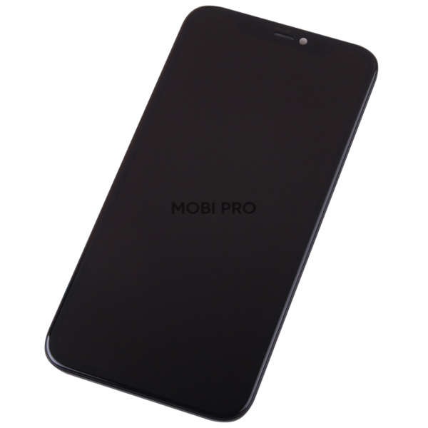 Дисплей для iPhone 11 (A2221) в сборе с тачскрином Черный - Оптима (площадка под IC)