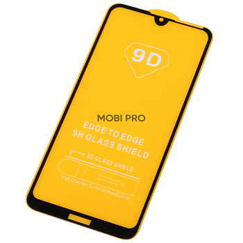 Защитное стекло "Полное покрытие" для Huawei Y7 2019 Черный