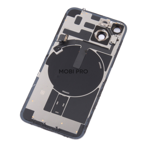 Задняя крышка для iPhone 14 в сборе с разбора Белый - OR