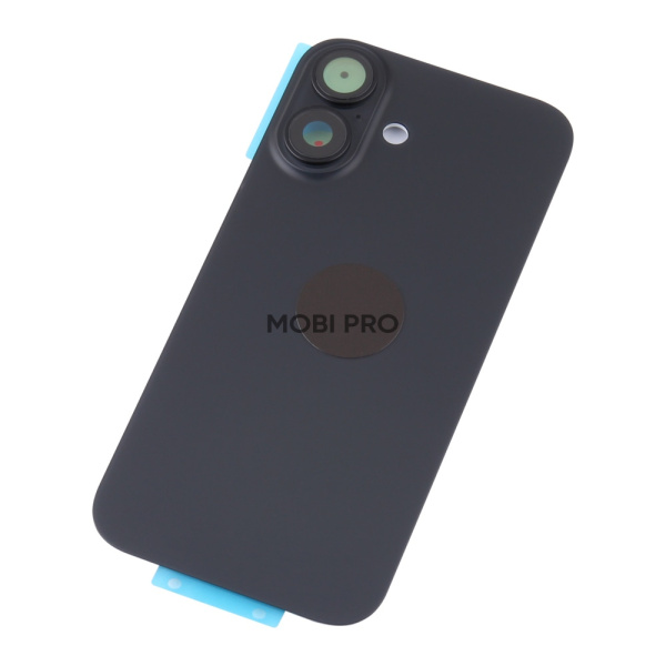 Задняя крышка для iPhone 16 в сборе Черный - OR