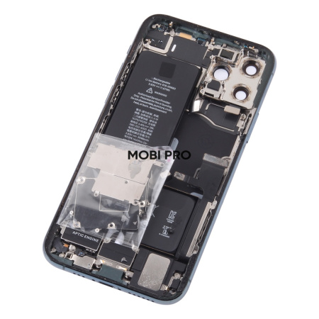 Корпус для iPhone 11 Pro в сборе со шлейфами с разбора Зеленый (возможен дефект ЛКП) - OR