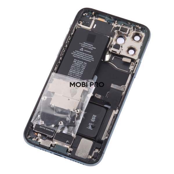 Корпус для iPhone 11 Pro в сборе со шлейфами с разбора Зеленый (возможен дефект ЛКП) - OR