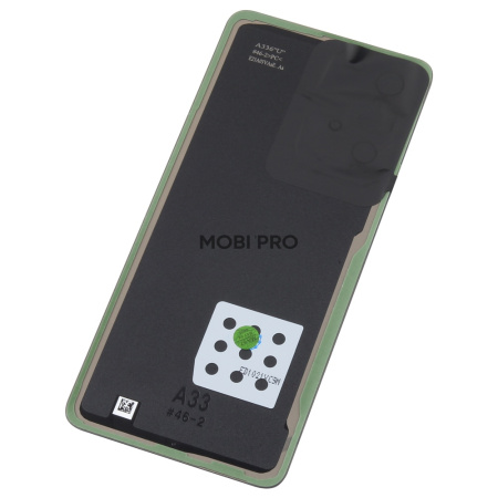 Задняя крышка для Samsung Galaxy A33 5G (A336B) Черный - Премиум