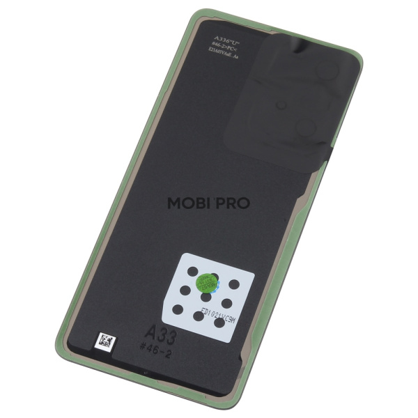 Задняя крышка для Samsung Galaxy A33 5G (A336B) Черный - Премиум