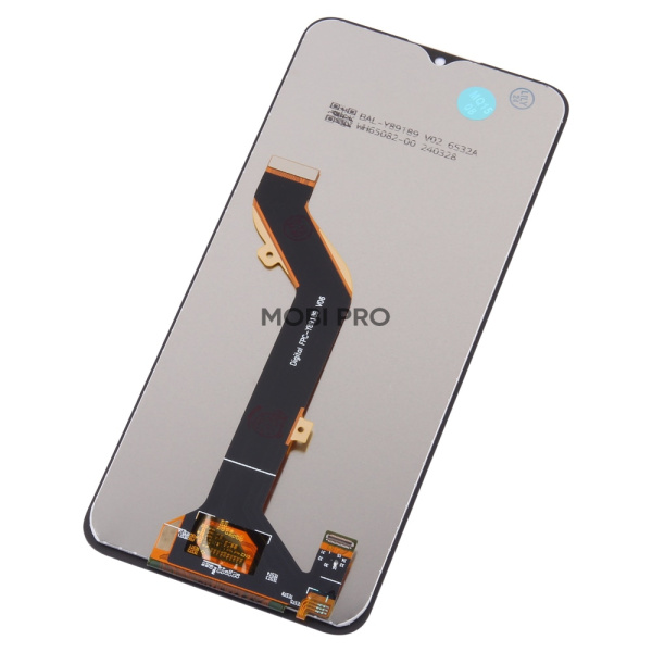 Дисплей для TCL 408 (T507U) в сборе с тачскрином Черный - Оптима