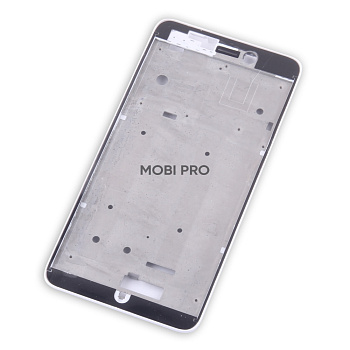 Рамка дисплея для Xiaomi Redmi 4A Белая (возможен дефект ЛКП)