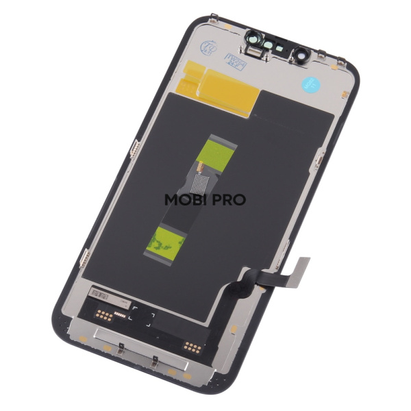 Дисплей для iPhone 13 (A2635) в сборе с тачскрином Черный - (Soft OLED, Full HD) (площадка под IC)