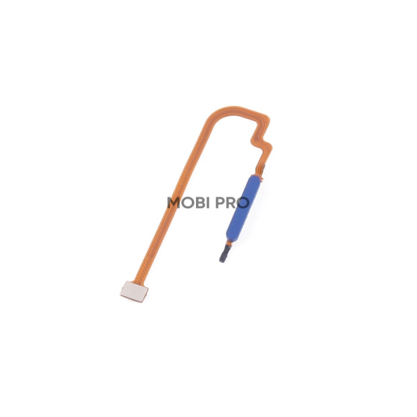 Шлейф для Xiaomi Poco M3/Redmi 9T (M2010J19CG/M2010J19SY) сканер отпечатка пальцев Синий