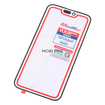 Стекло для переклейки MUSTTBY iPhone 15 Pro Max в сборе с OCA 100% Черный