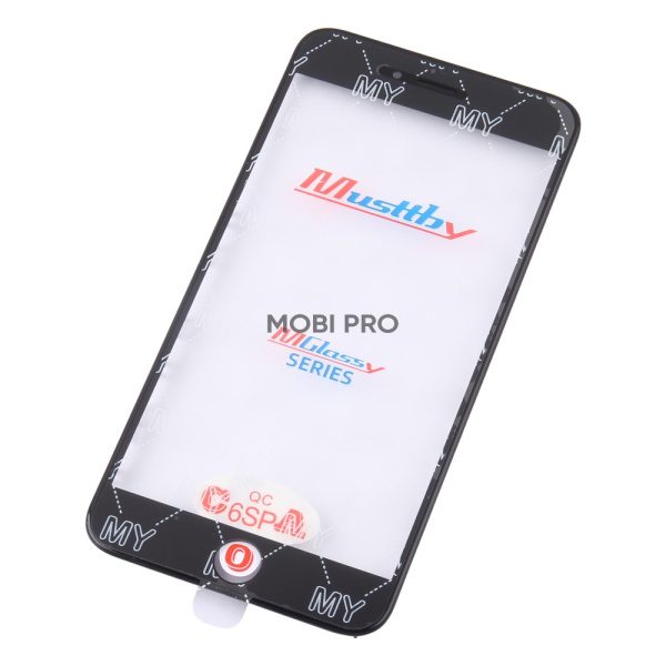 Стекло для переклейки MUSTTBY iPhone 6S Plus в сборе с рамкой и OCA Черный