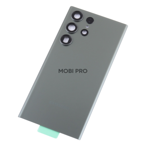 Задняя крышка для Samsung Galaxy S23 Ultra (S918B) Зеленый - Премиум