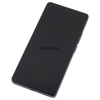 Дисплей для Xiaomi Redmi Note 13 Pro 4G (23117RA68G) модуль с рамкой Черный - (OLED)
