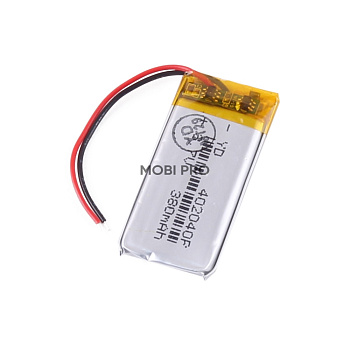 Аккумулятор универсальный 402040p 3,7v Li-Pol 450 mAh (4*20*40 mm)