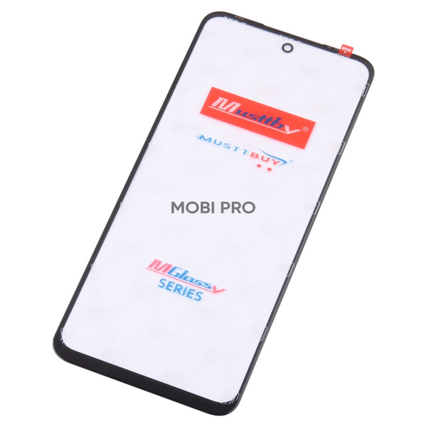 Стекло для переклейки MUSTTBY Infinix Hot 12 Play/Note 8i/Note 12i/Tecno Pova 4/Pova Neo 2 в сборе с OCA Черный