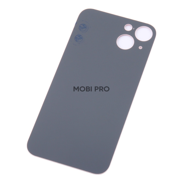 Задняя крышка для iPhone 13 (A2635) Розовый (стекло, монолит, широкий вырез под камеру, логотип) - Премиум