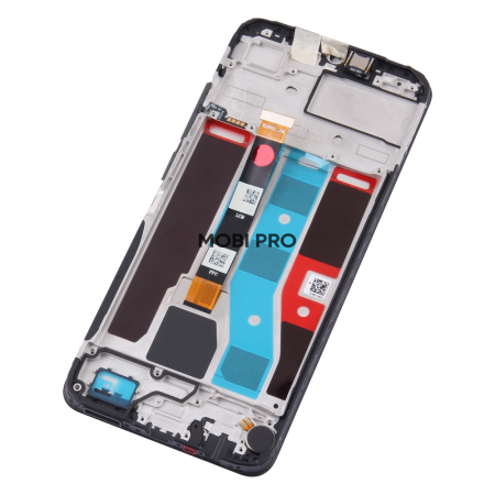 Дисплей для Realme C51 (RMX3830) модуль с рамкой Черный - OR