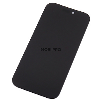 Дисплей для iPhone 17 Pro в сборе с тачскрином Черный RJ (Soft OLED, Full HD, 120 Гц) (площадка под IC)