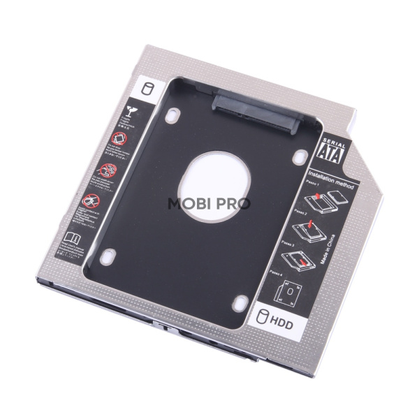 Переходник Optibay 9.5 для установки жесткого диска или SSD (SATA 2.5")