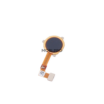Шлейф для OPPO A15/A15s/A53 (CPH2185/CPH2179/CPH2127) сканер отпечатка пальцев Черный