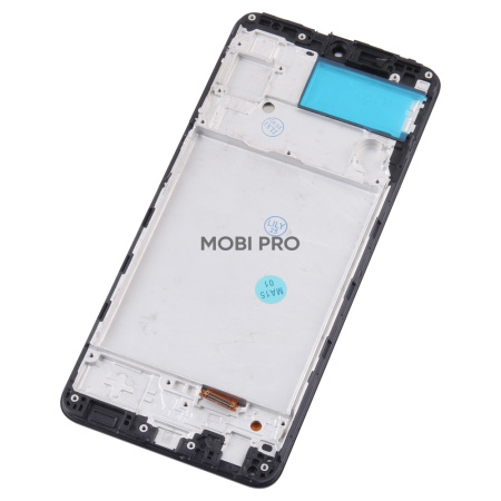 Дисплей для Samsung Galaxy A22 4G (A225F) модуль с рамкой Черный - (In-Cell)