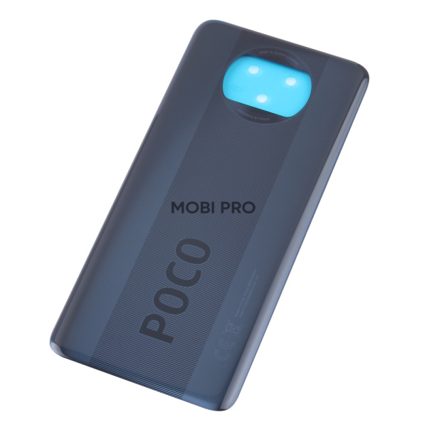 Задняя крышка для Xiaomi Poco X3 NFC/X3 Pro (M2007J20CG/M2102J20SG) Серый
