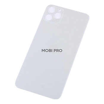 Задняя крышка для iPhone 11 Pro Max с увелич.вырезом под камеру Белый - OR