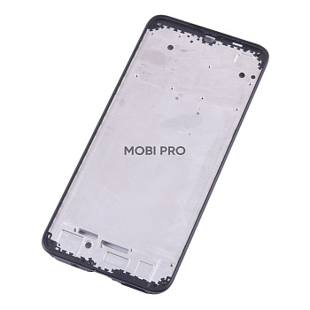 Рамка дисплея для Xiaomi Redmi 9A/9C/10A (M2006C3LG/M2006C3MNG/220233L2G) Черный (возможен дефект ЛКП)