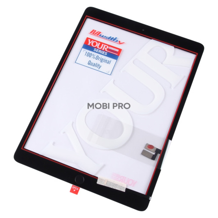 Стекло для переклейки MUSTTBY iPad 7/iPad 8 10.2 (1 Gen) в сборе с тачскрином 100% Черный