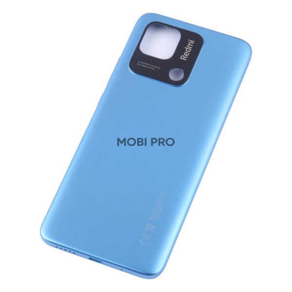 Задняя крышка для Xiaomi Redmi 10C (220333QNY) Синий