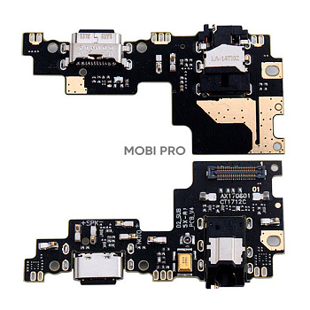 Шлейф для Xiaomi Mi A1/5X (MDG2) плата на системный разъем/разъем гарнитуры/микрофон
