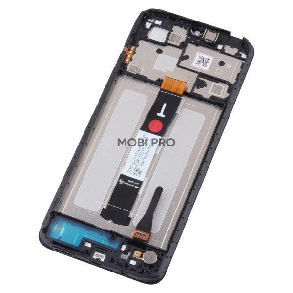 Дисплей для Xiaomi Redmi 12C (22120RN86G) модуль с рамкой Черный - OR